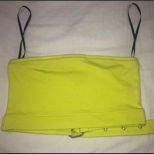 Neon yellow/green top
